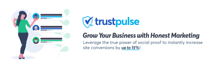 The TrustPulse plugin.