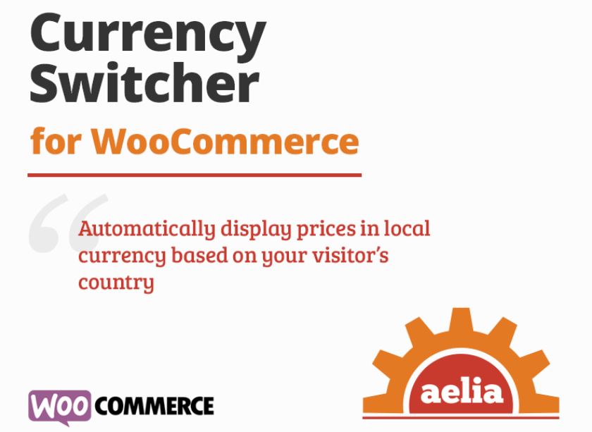 Aelia WooCommerce Currency Switcher enables you to display prices and accept currencies in different currencies. 