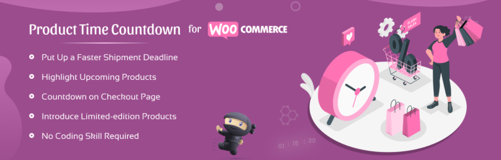 Product Time Countdown for WooCommerce