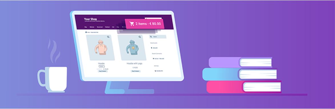 WooCommerce Menu Cart enables you to add and customize your cart icon in your navigation bar.