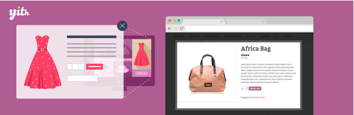 Yith enables you to display product images and descriptions more clearly.