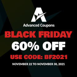 Advanced Coupons Black Friday Discount 2021