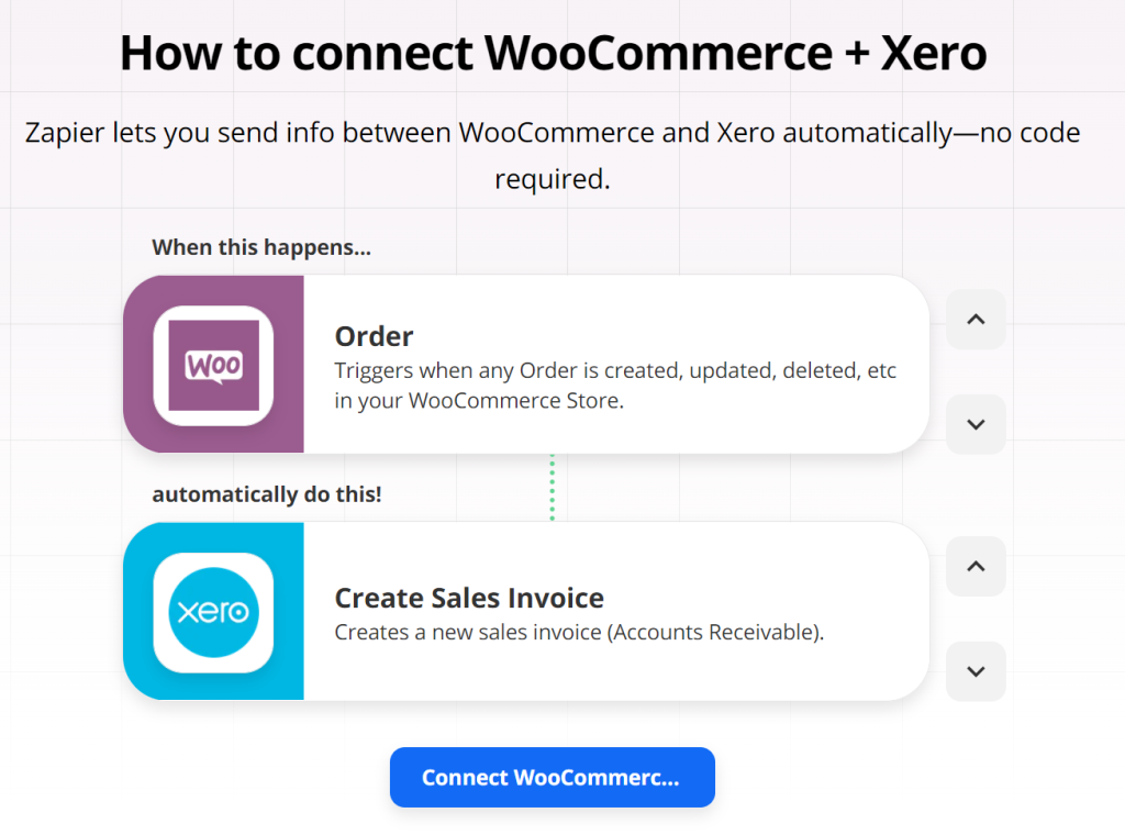 Using Xapier with Xero