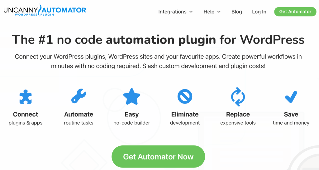 The Uncanny Automator plugin.