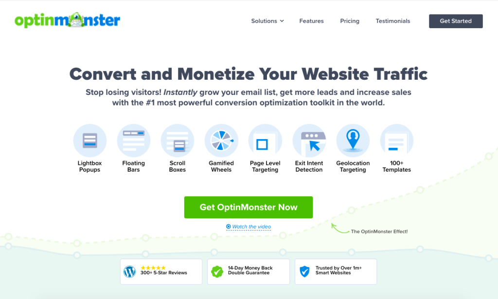 OptinMonster is the best conversion optimization toolkit in WooCommerce