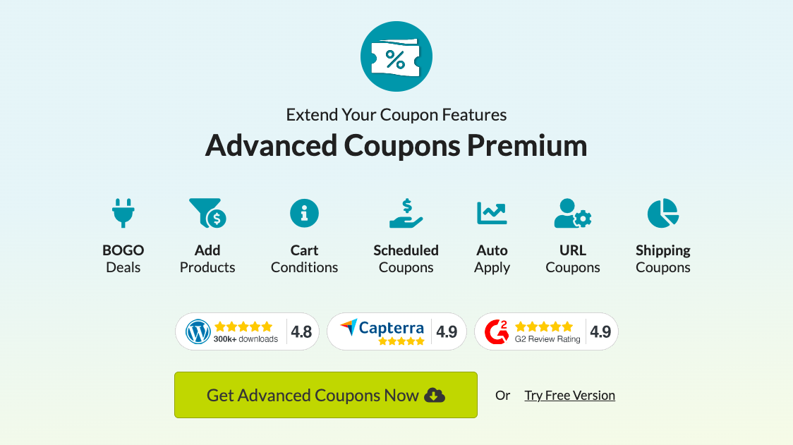 Advanced Coupons extends your coupon features in WooCommerce