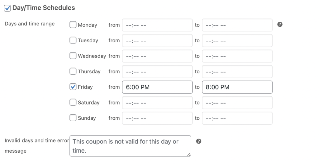 Setting up WooCommerce scheduled sales with Advanced Coupons