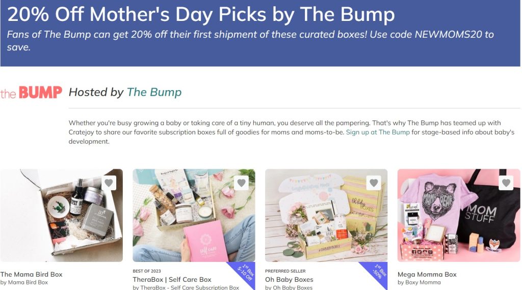 Mother's Day sales are examples of seasonal promotions
