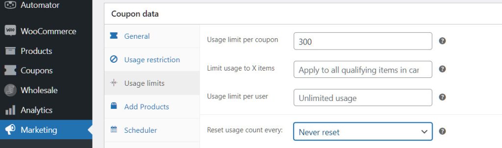 How To Limit Coupon Usage In WooCommerce