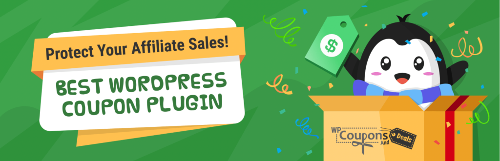 WP Coupons and Deals is a WordPress coupon plugin