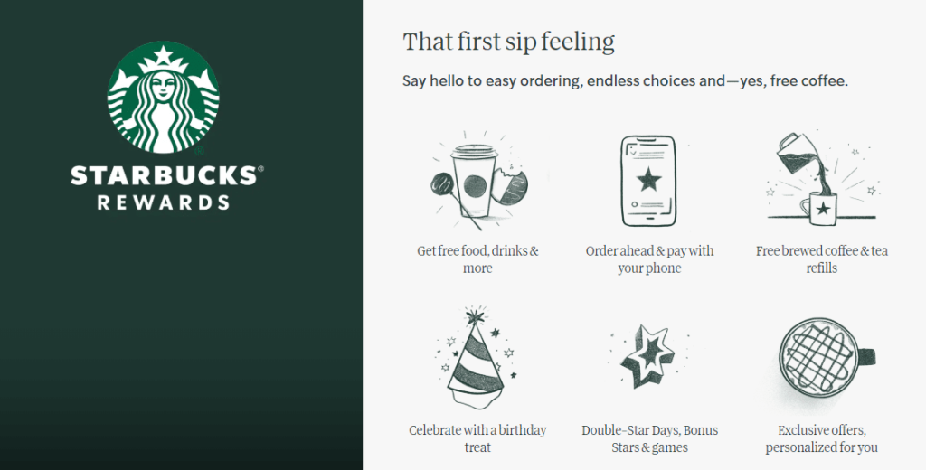 Example: Starbucks Rewards 