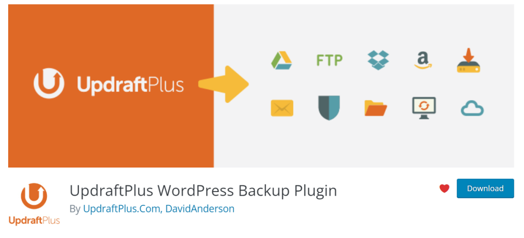 An example of a WooCommerce backup plugin