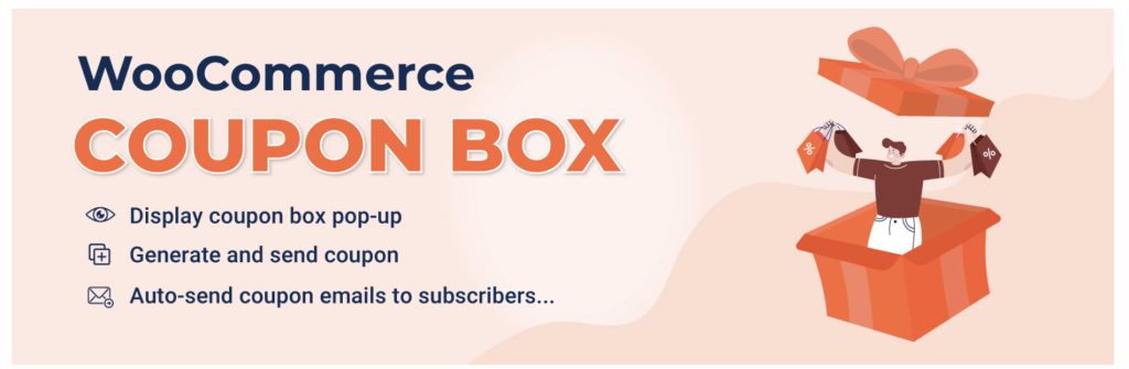 woocommerce-coupon-box - Advanced Coupons Coupon Box for WooCommerce showcasing features like email capture form and coupon reward