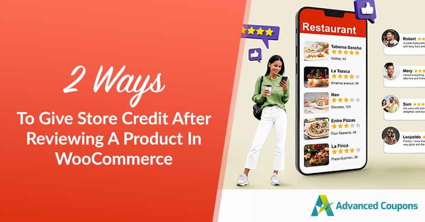 2 Ways To Give Store Credit After Reviewing A Product In WooCommerce