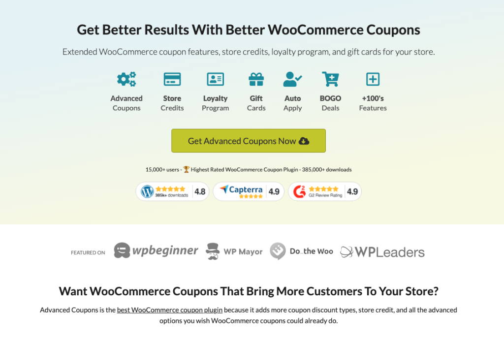 #1-rated coupon plugin in WooCommerce