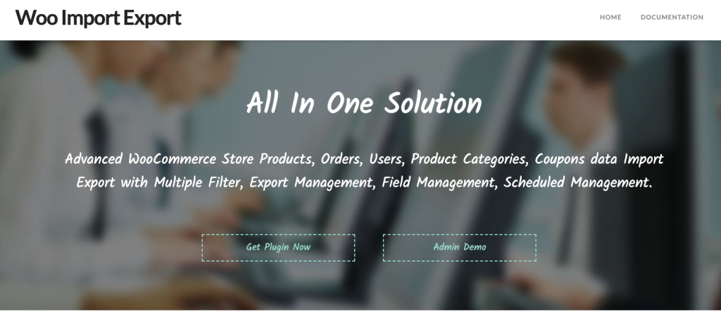 Advanced import export plugin for WooCommerce