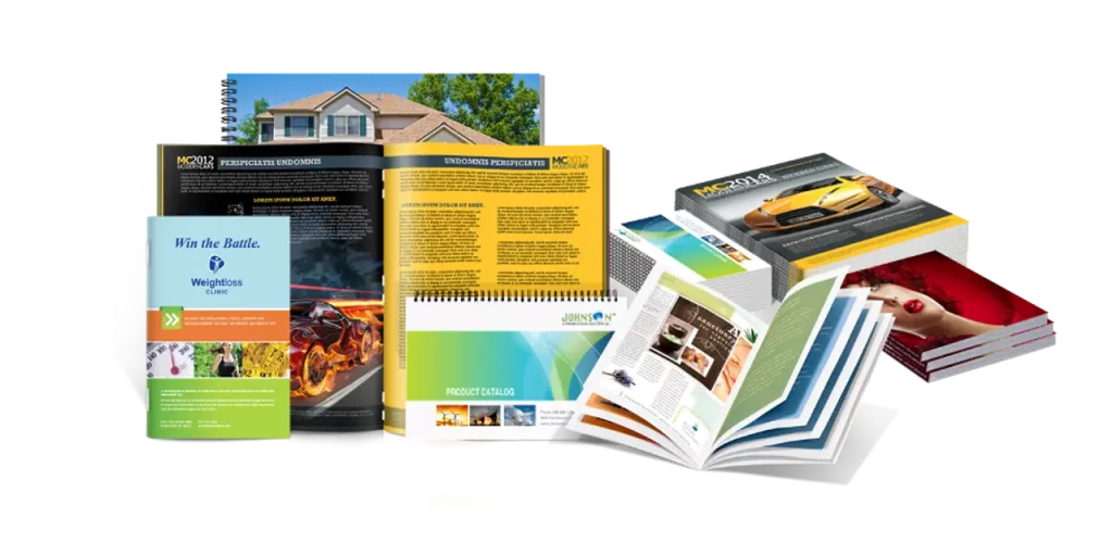 Printed marketing material