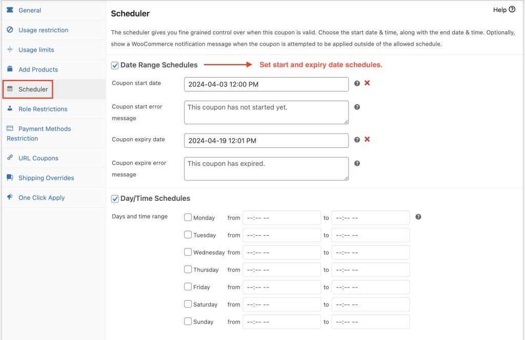 Schedule the start and end times to increase time pressure 