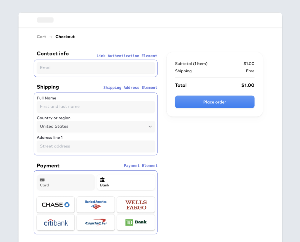 Giving multiple payment options in your e-commerce store. 