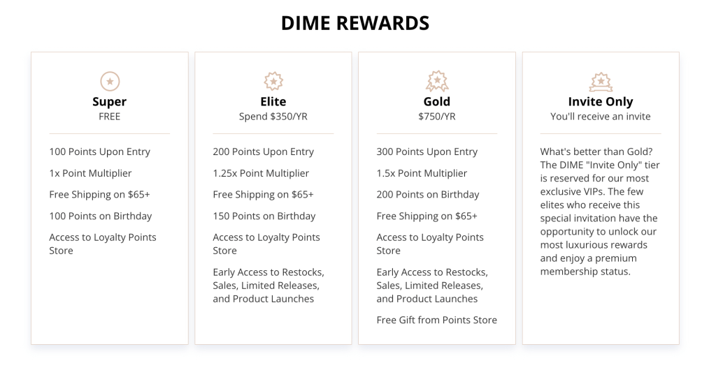 Dime Rewards 