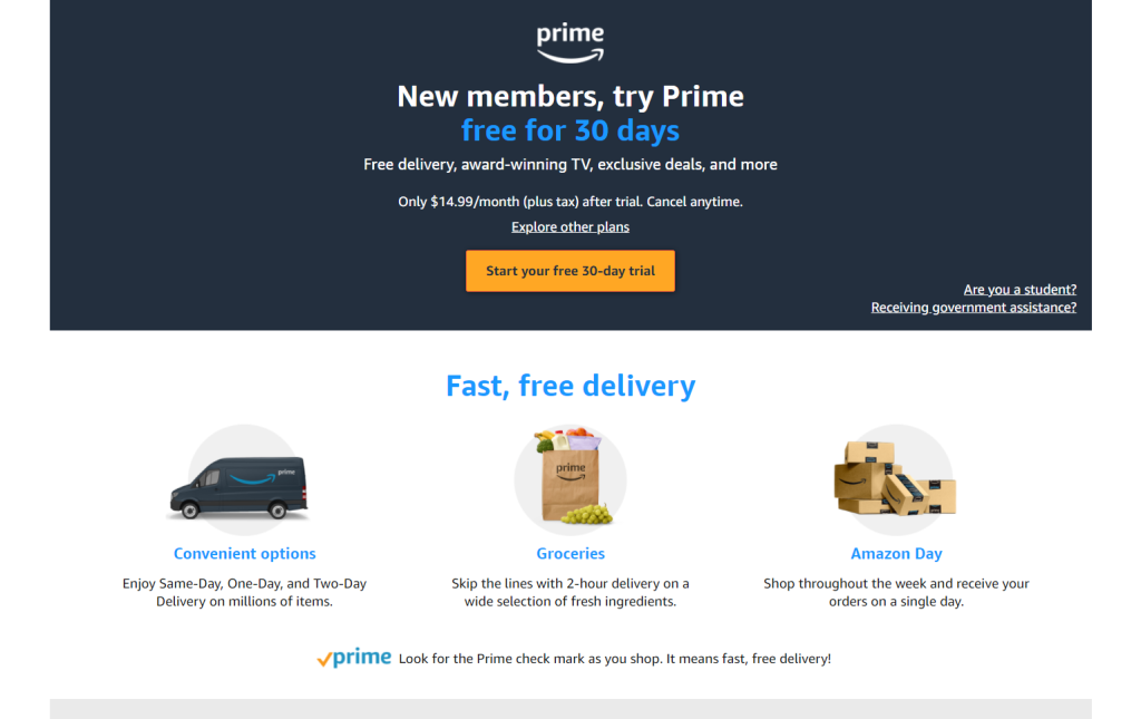 Amazon's loyalty program 