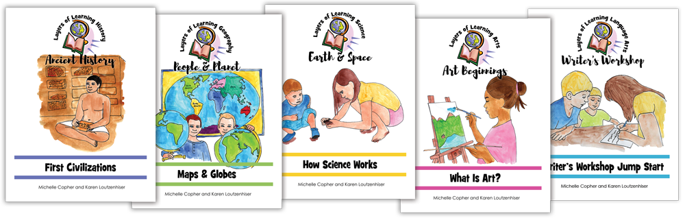 First-LoL-units - Advanced Coupons First-unit covers from Layers of Learning’s curriculum, including history, science, art, and writing