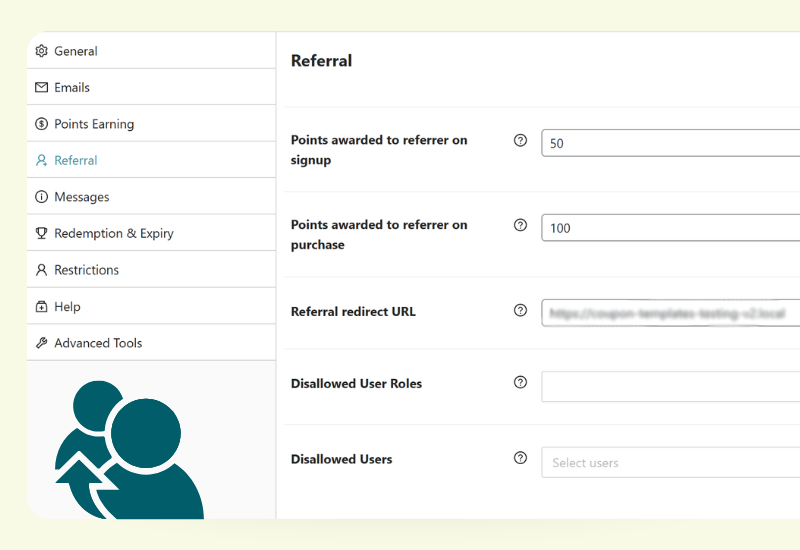 loyalty-referral-program - Advanced Coupons Referral rewards in WooCommerce loyalty program
