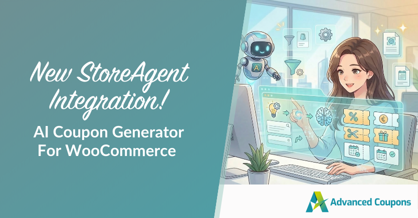 New StoreAgent Integration! AI Coupon Generator For WooCommerce 