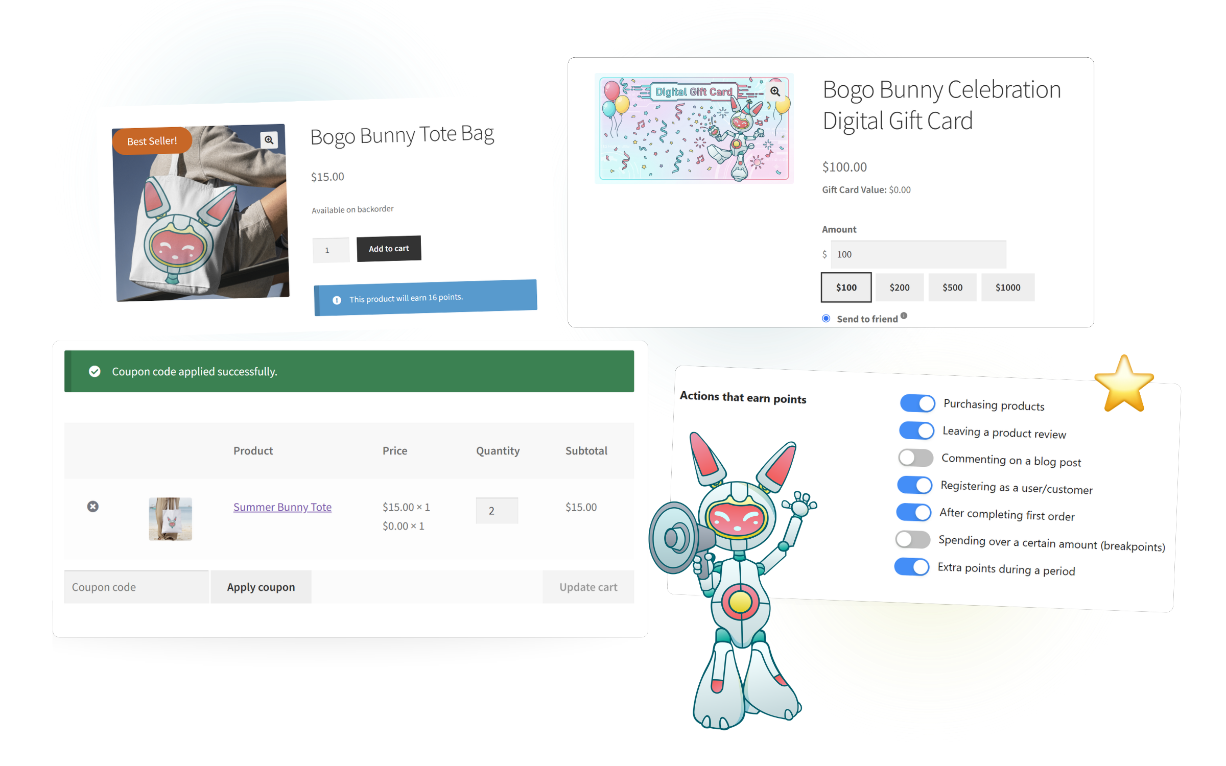 Advanced Coupons features